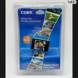 NEW Colby Digital Photo Keychain/Purse/Wallet Charm Bring Your Photos Everywhere